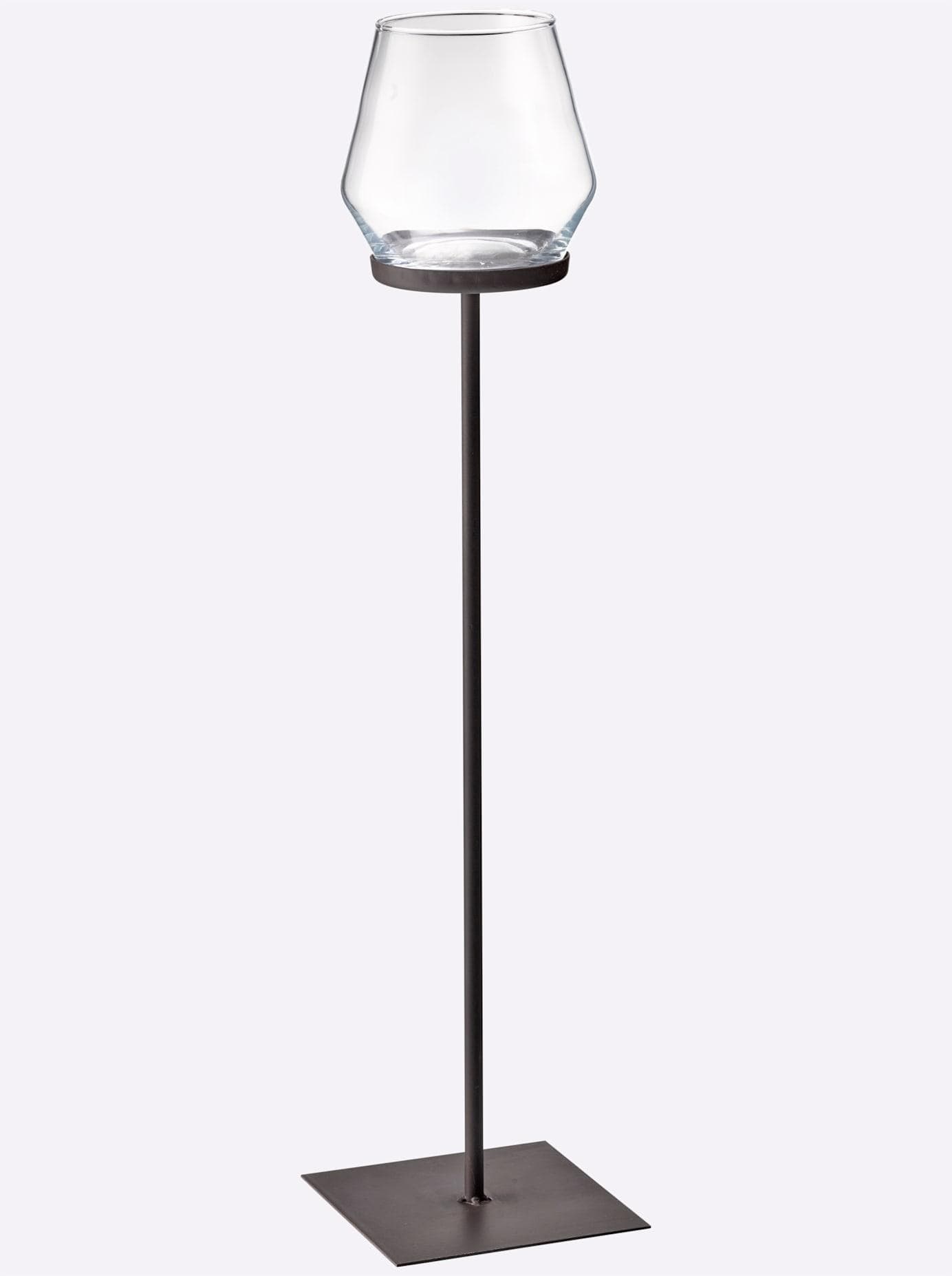 Windlicht HEINE HOME Schwarzbraun Kerzenhalter