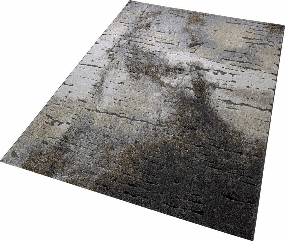 Extrvaganter Webteppich mit Cloqué-Effekt