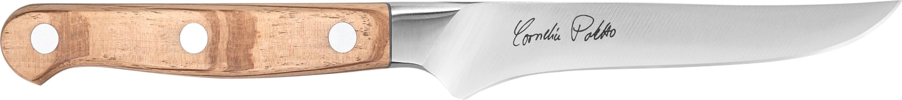 ZWILLING Pro Cornelia Poletto Steakmesser Silber Steineiche