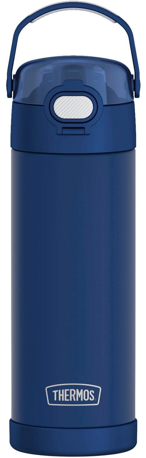 Thermos FUNTAINER Water Bottle Navy Push Button