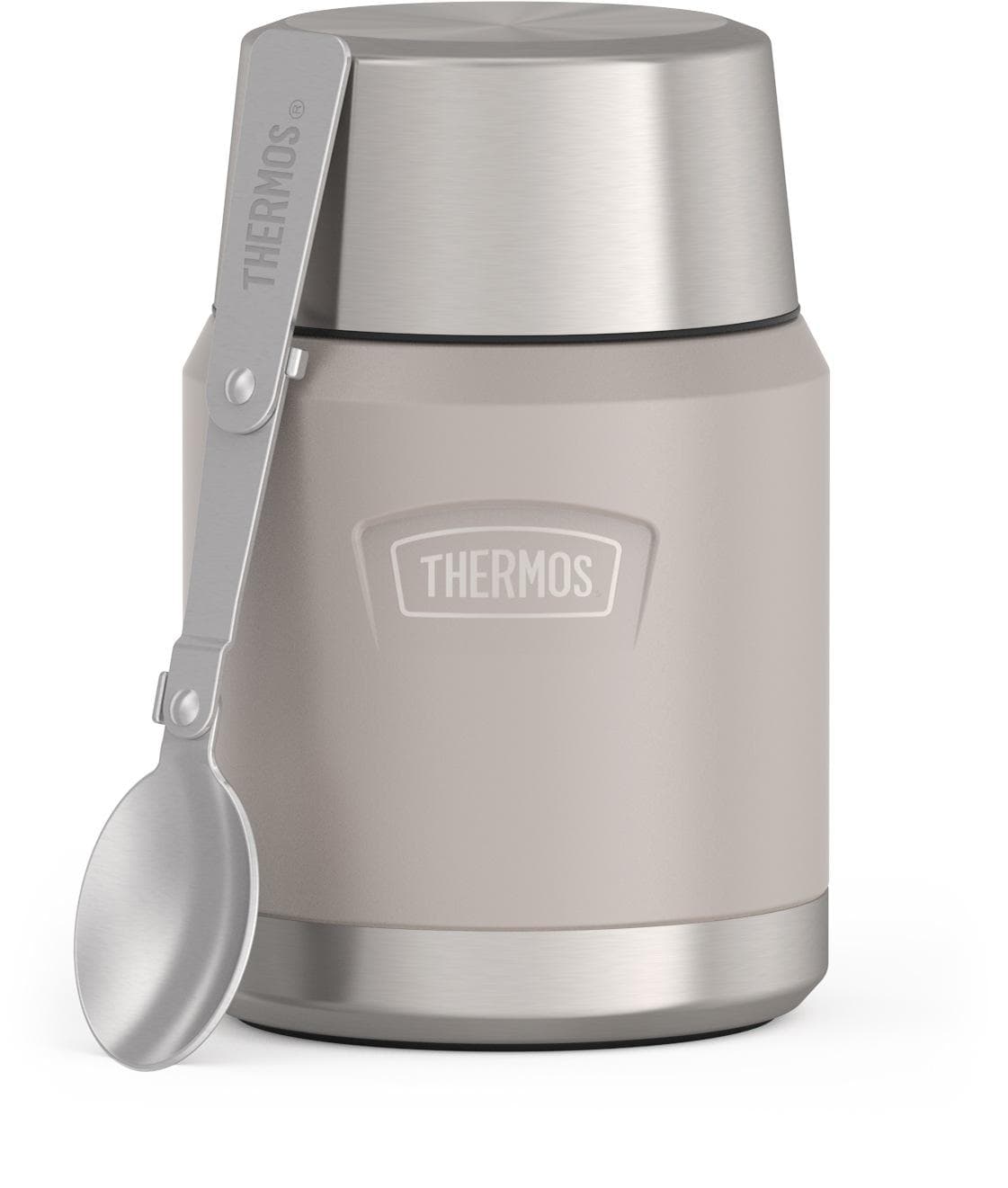 THERMOS ICON FOOD JAR Thermobehälter sandstone mat mit Löffel