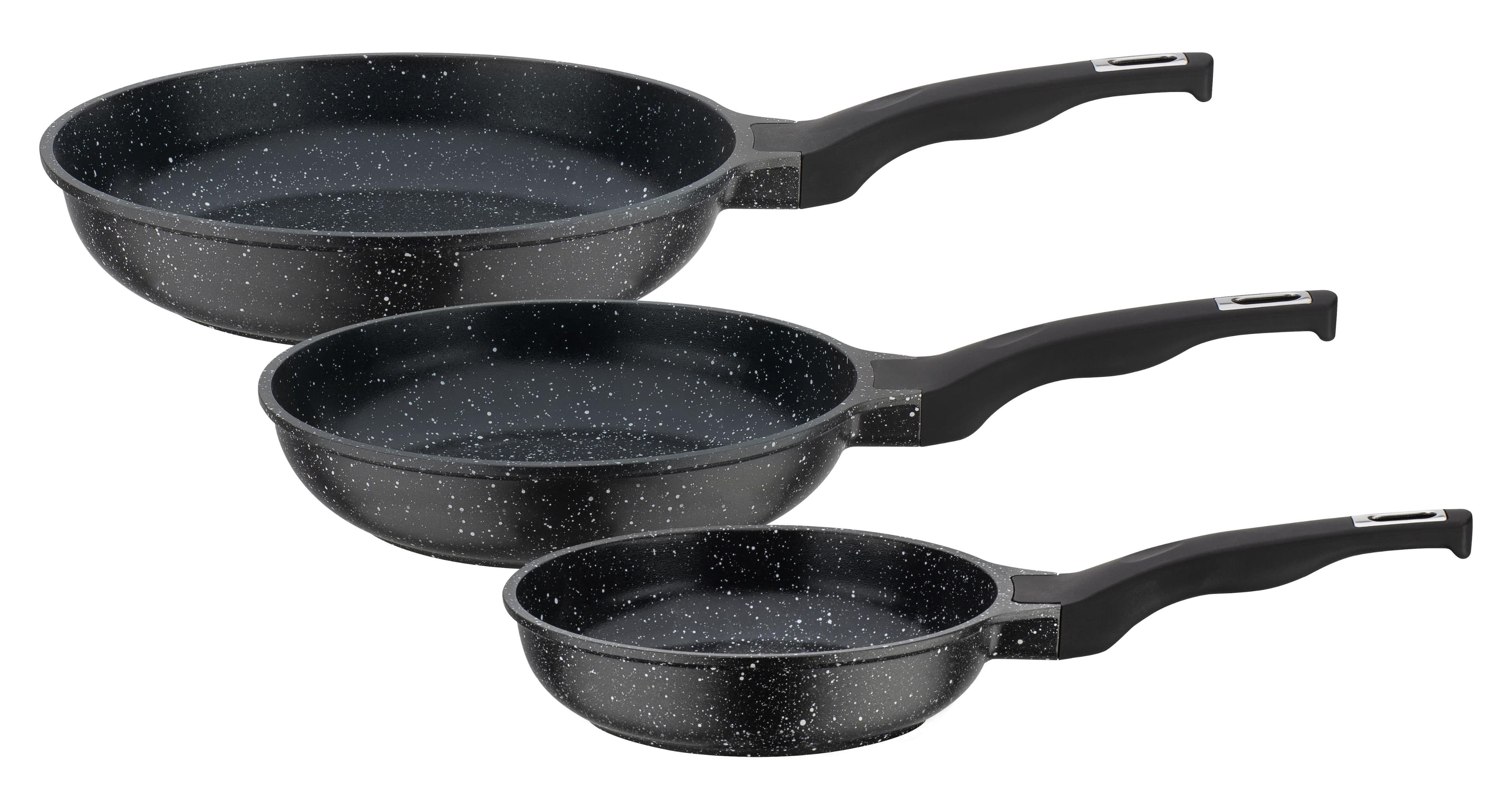 GSW Titanium Granit Advanced Pfannen-Set schwarz