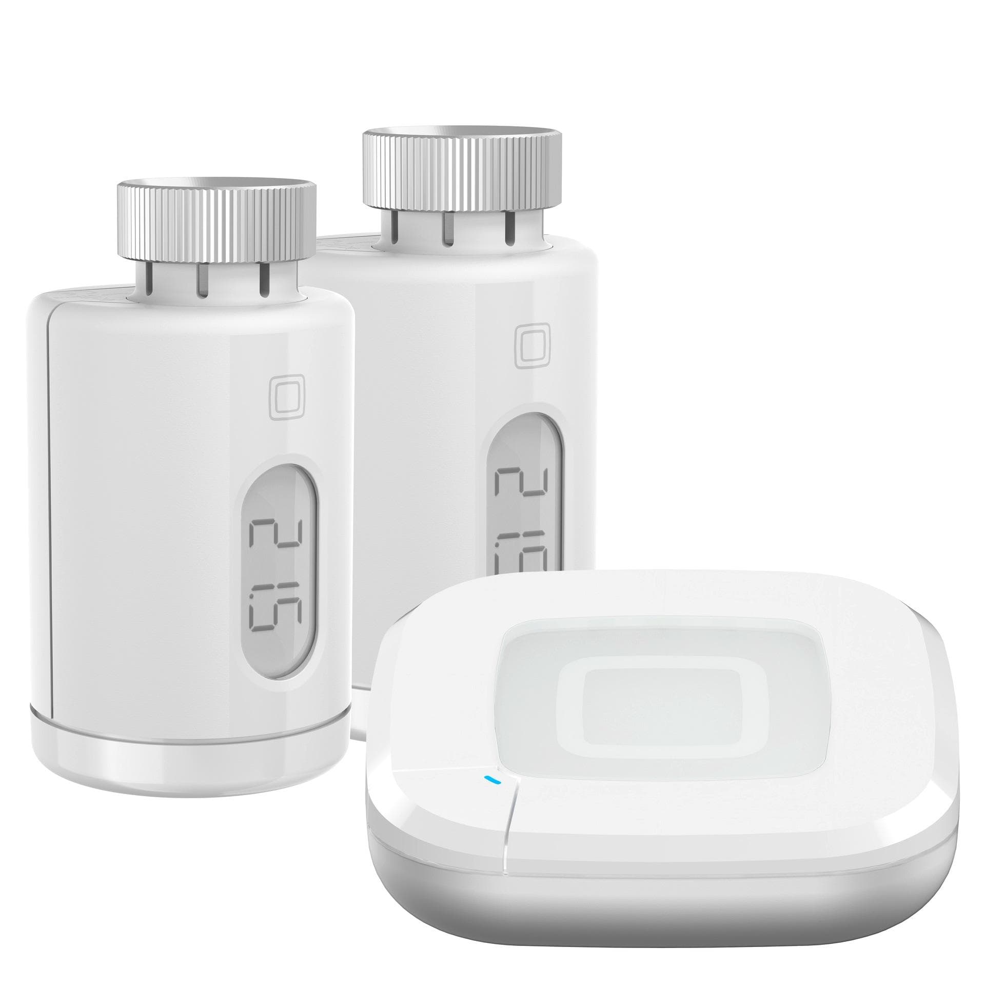 Homematic IP Heizkörperthermostat Starter Set Heizen-pure, 2x Heizkörperthermostat, Access Point