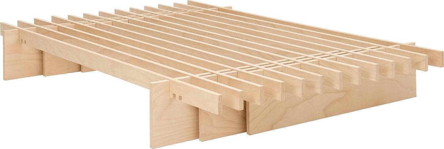 Futonbett TOJO parallel Buche 120x200 cm