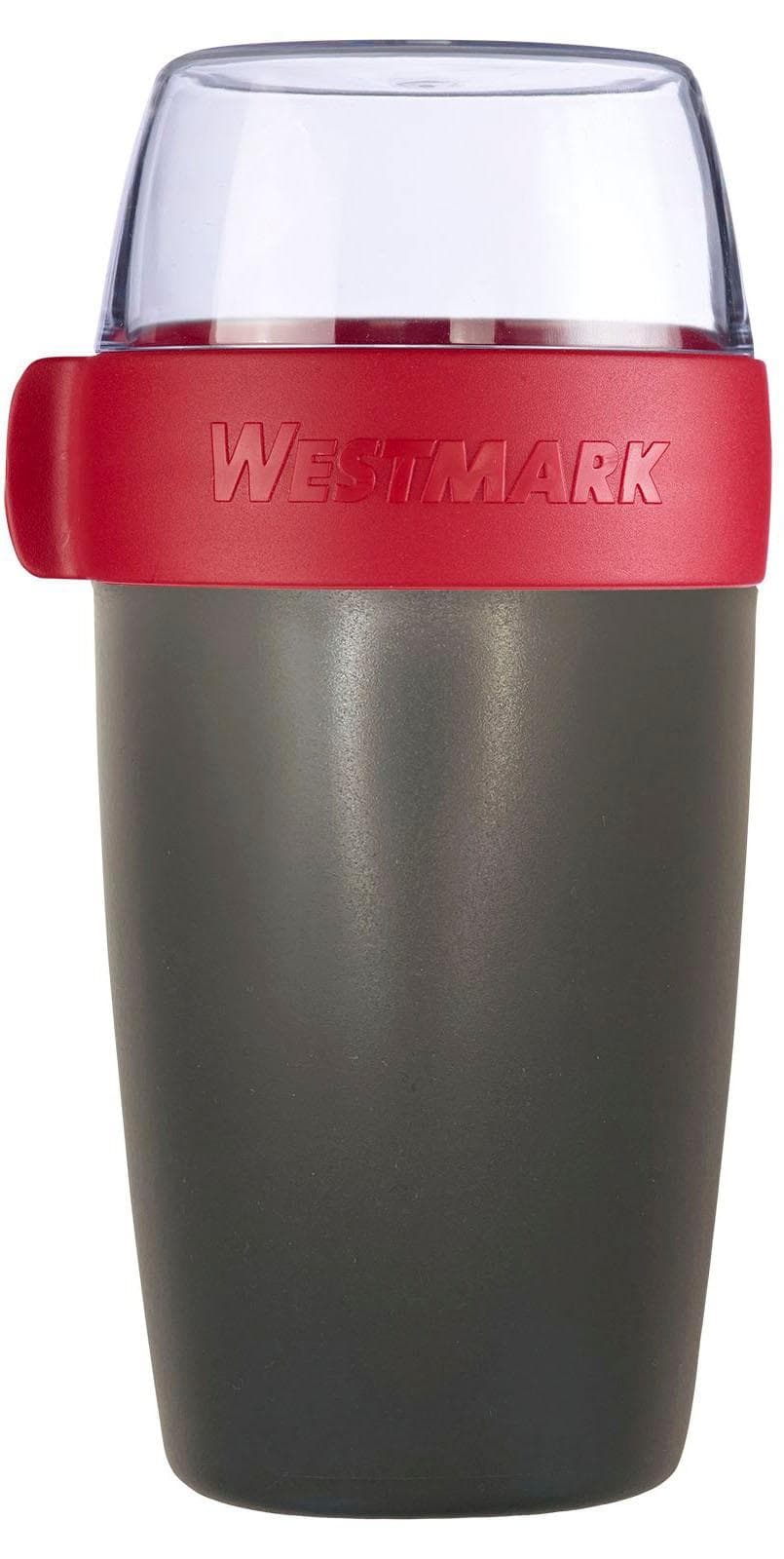 Westmark Müslibecher Rot Anthrazit 200 + 500 ml