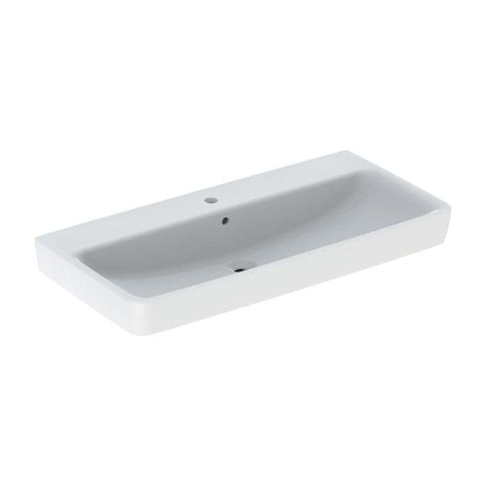 Geberit Renova Plan Waschtisch 100x48 cm Weiß KeraTect