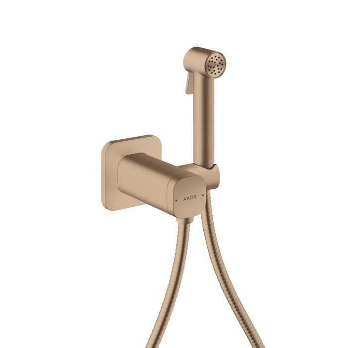 Hansgrohe AXOR Bidette Showers Duschkopf 29243310 1 Strahlart Softsquare Brushed Red Gold