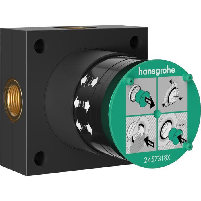 Hansgrohe Grundkörper 24573180 für Duschkopf 2 Strahlarten