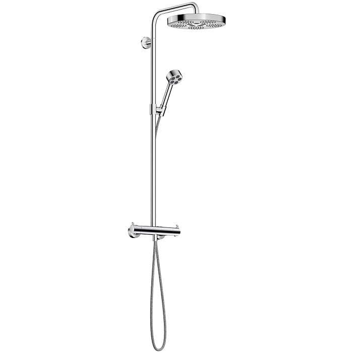 Hansgrohe AXOR One Duschsystem mit Thermostat und Duschkopf 280 48795000 Unterputz