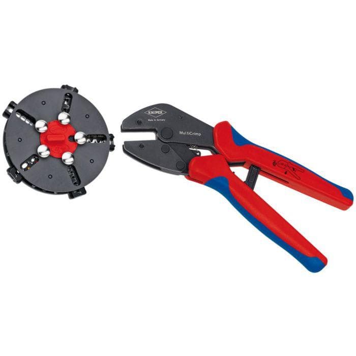 KNIPEX MultiCrimp Crimpzange mit Wechselmagazin 973302