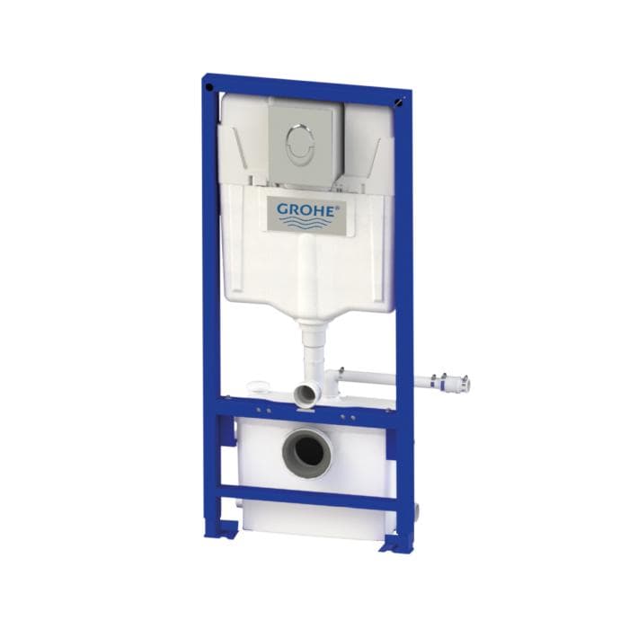 SFA Wand-WC-System 0035UPK mit Glasverkleidung, Schienensystem