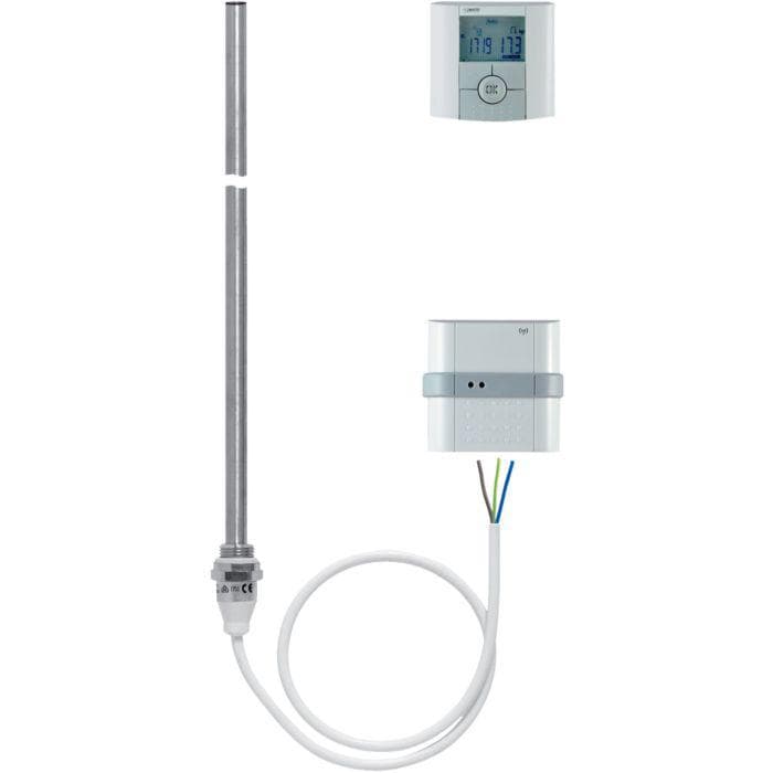 Bemm Heizstab ZEPELK12SW 1200 W mit Funk Raumregelung Weiß