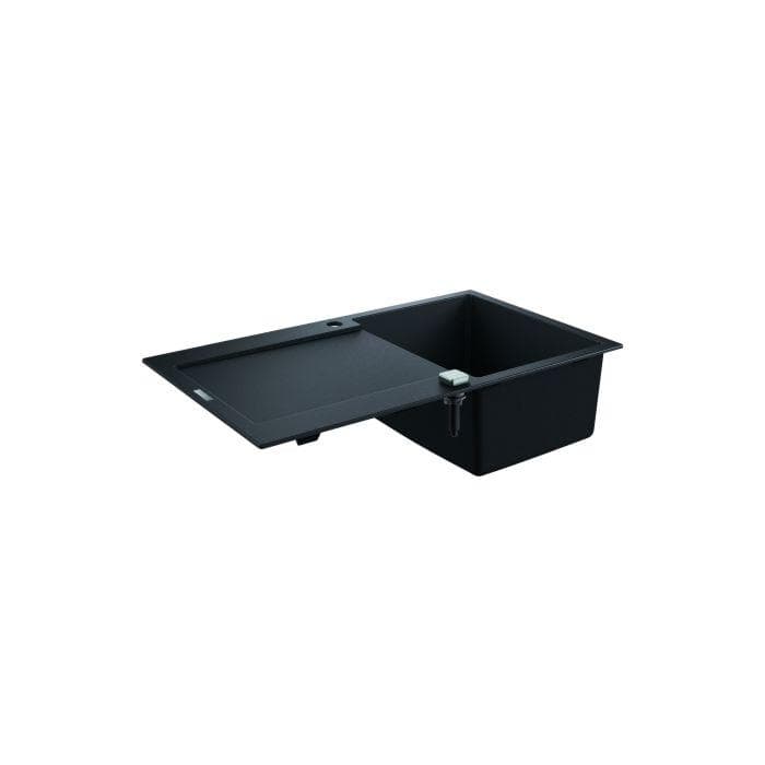 Grohe K500 Komposit-Einbauspüle 860x500mm 1 Becken Granit Schwarz