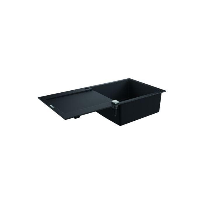 Grohe K500 Komposit-Einbauspüle 1000x500mm 1 Becken Granit Schwarz