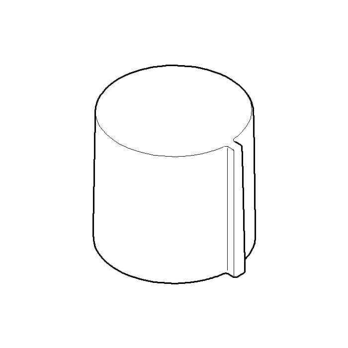 Dornbracht Griff D41 50 mm Platin Matt