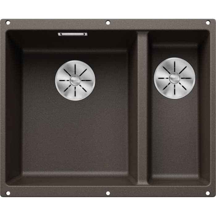 Blanco Subline 340/160-u Spüle 55,5x46cm PuraDur cafe Unterbau