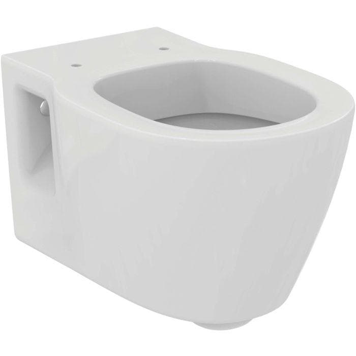 Ideal Standard Connect Wand-Flachspül-WC E8017MA Glasierter Geschlossener Spülrand Weiß Ideal Plus