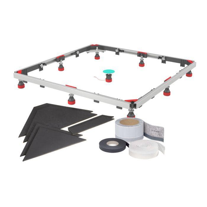 MEPA Duschwannen Set Montagerahmen SF 3S+ 182123 für Stahlduschwannen