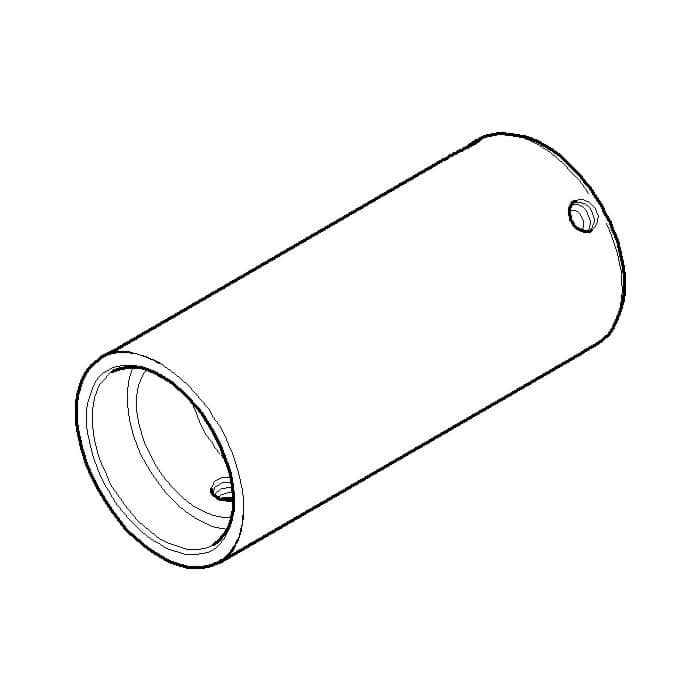 Dornbracht Anschluss 09111008120-06 30 x 69 mm Platin Matt