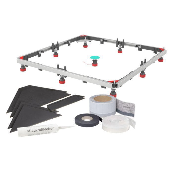 MEPA Duschwannen-Set Montagerahmen SF RE 3S+ 182126 für Acrylbadewannen