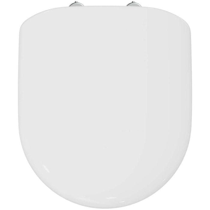 Ideal Standard WC-Sitz Weiß Verchromte Scharniere