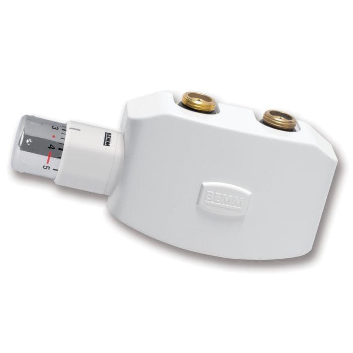 Bemm Softline M-Ventil ZMUVESW5 Eck, DN 15 x 50 mm, weiß, mit Thermostat Puro