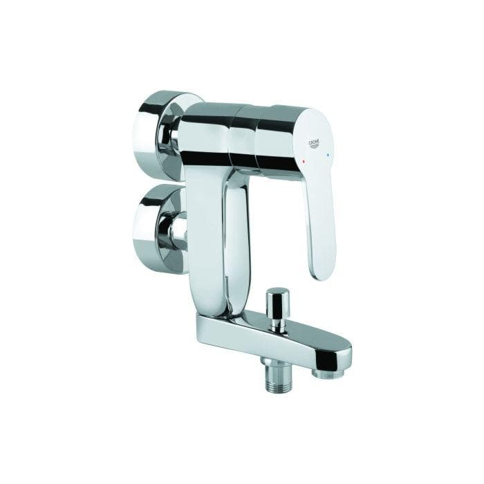 Grohe Eurostyle C Vertica Wannen Armatur Chrom