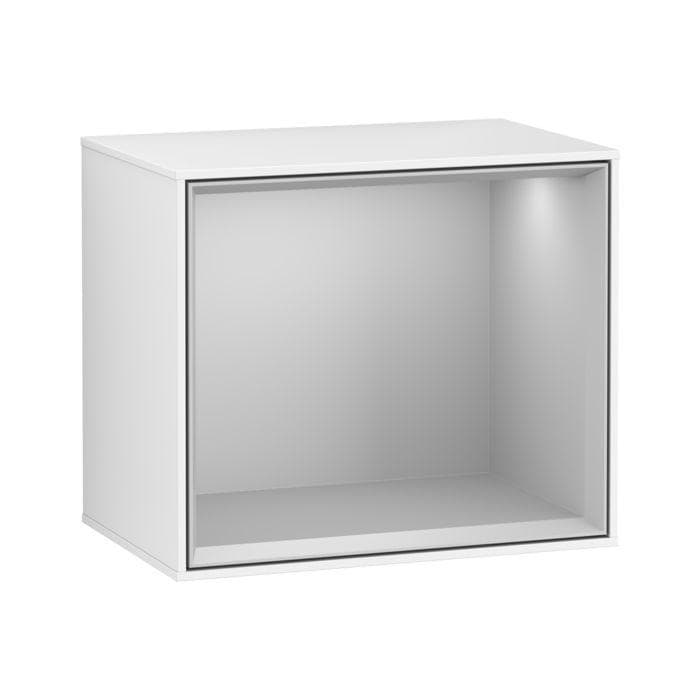 Villeroy und Boch Finion Regalmodul Wandhängend Glänzend Weiß