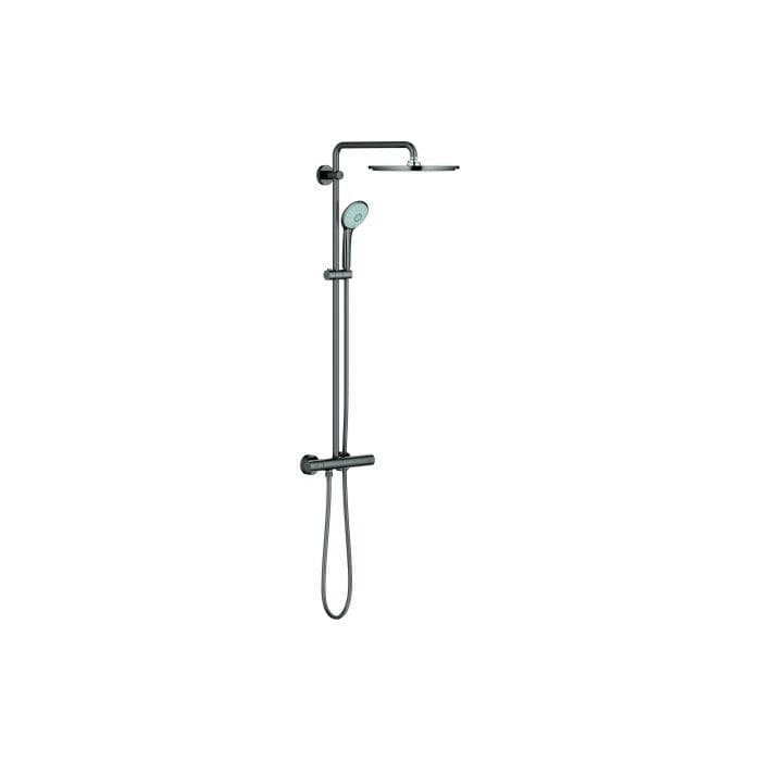 Grohe Euphoria 310 Duschsystem Hard Graphite mit Thermostat