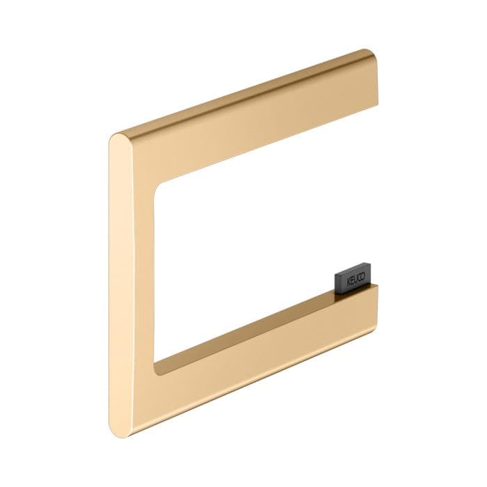 KEUCO Edition 400 Toilettenpapierhalter Messing gebürstet