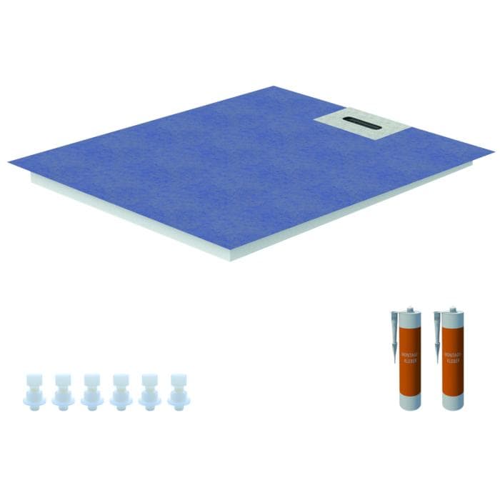 Schedel Line Flow Duschelement 80 x 120 cm