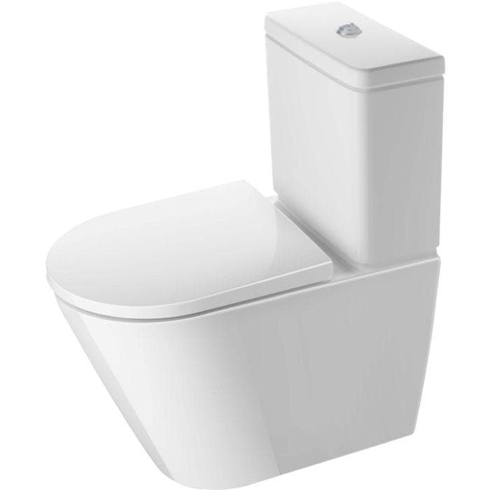 Duravit D-Neo Stand-Tiefspül-WC 2002090000 37x58cm für aufgesetzten Spülkasten, weiß