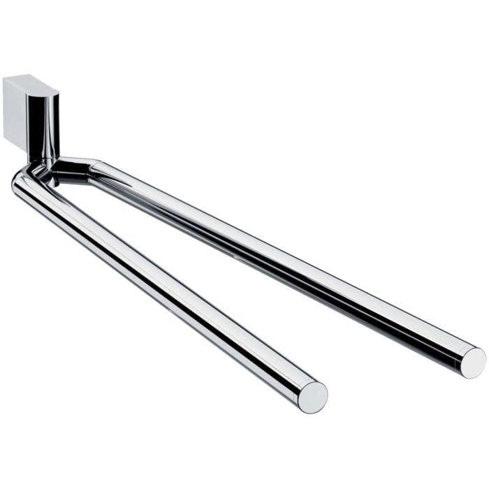 Emco System 2 Handtuchhalter 355000149 Chrom 487 mm Schwenkbar