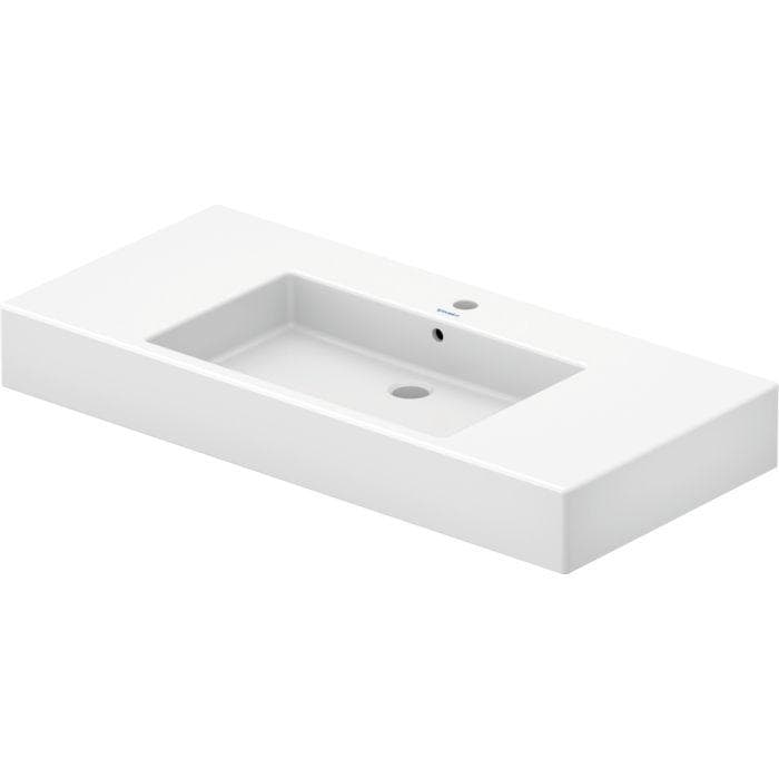 Duravit Möbelwaschtisch Vero 105 x 49 cm Weiß Metallkonsole