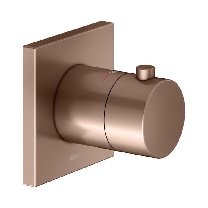 KEUCO IXMO Unterputz-Thermostat-Armatur Rotgold