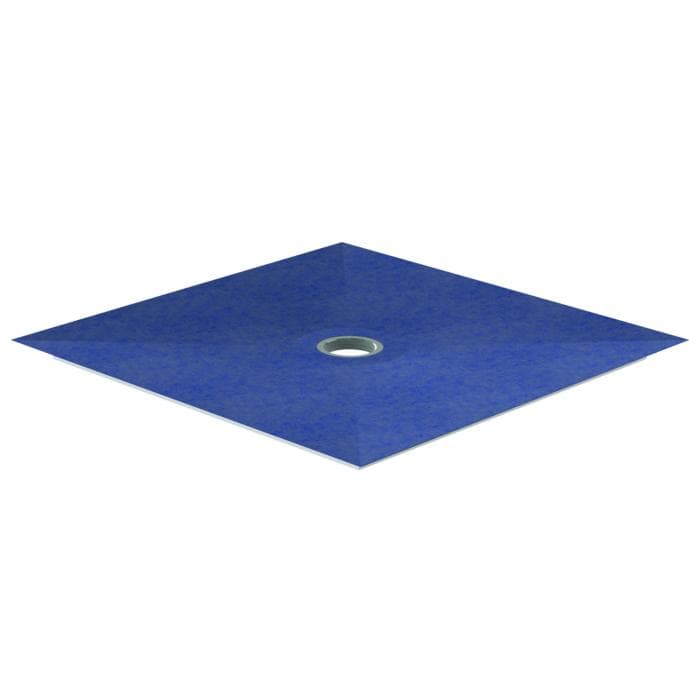 Schedel Multistar plan Duschelement SKR32018 120 x 120 x 4,5 cm, quadratisch, Ablauf mittig