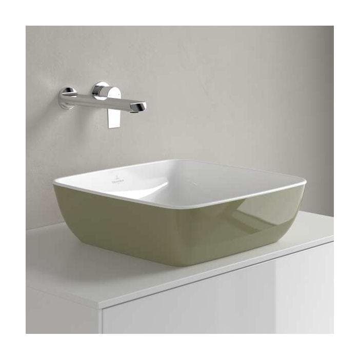 Villeroy und Boch Artis Aufsatzwaschbecken 417841BCS8 41x41cm Sage Green