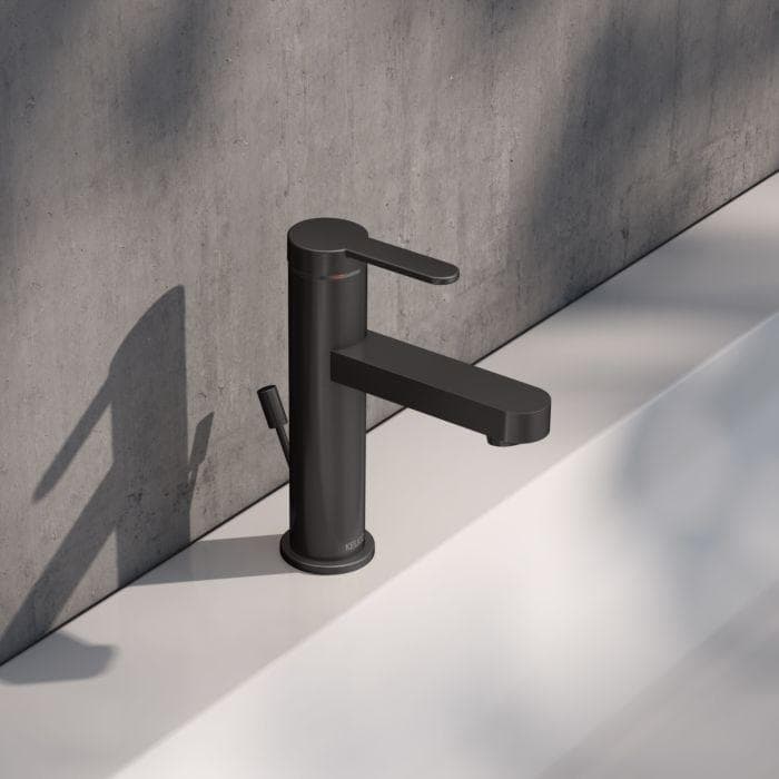 KEUCO IXMO Flat Einhebel-Waschtischmischer 59502353000 Titanschwarz