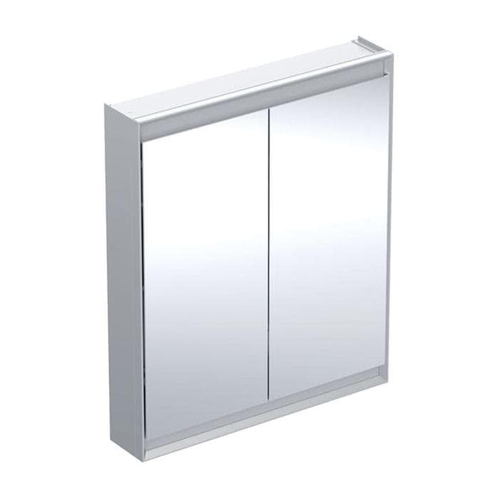 Geberit One Spiegelschrank 505812001 75 x 90 x 15 cm Aluminium Eloxiert