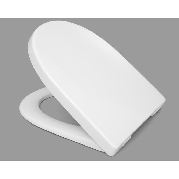 Haro WC-Sitz Madeira 522084 weiss Edelstahl Scharniere Softclose