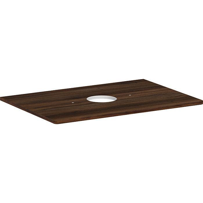 Hansgrohe Xelu Q Konsole 780 x 550 mm Nussbaum Dunkel