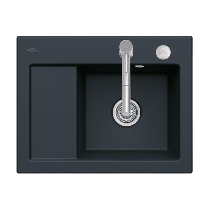 Villeroy & Boch Subway 45 Compact Einbauspüle 331302S5 Ebony