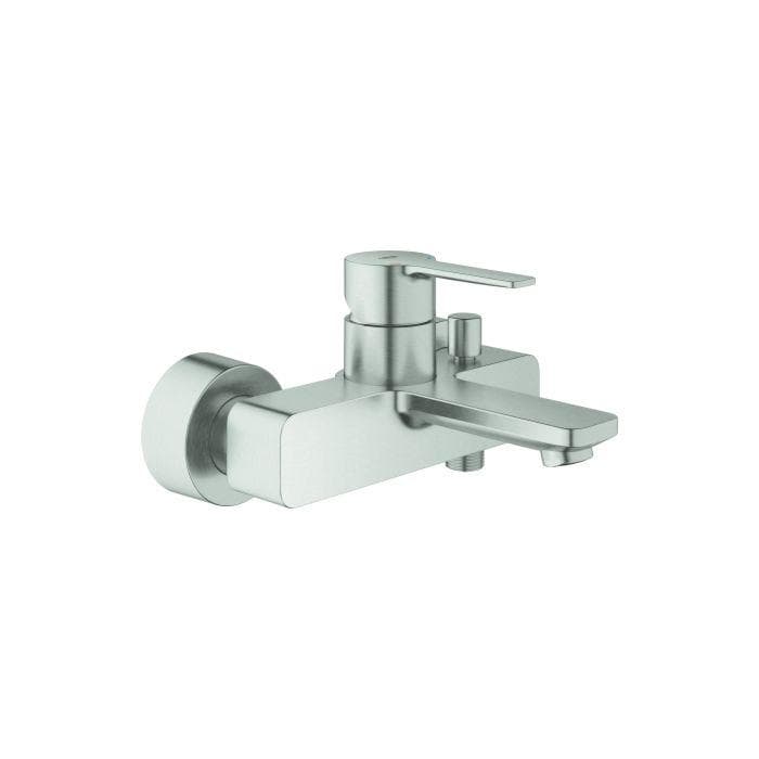 Grohe Lineare Wannenarmatur 33849DC1 supersteel, Aufputz