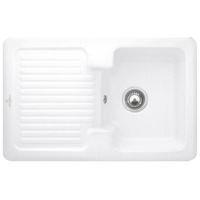 Villeroy & Boch Condor Einbauspüle 674501RW Stone White