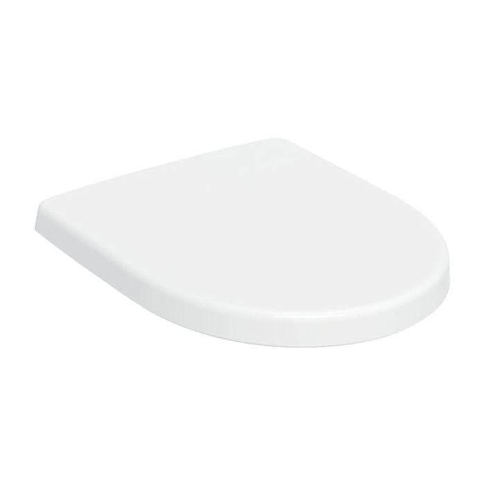 Geberit iCon WC-Sitz 574120000 Edelstahl, weiß