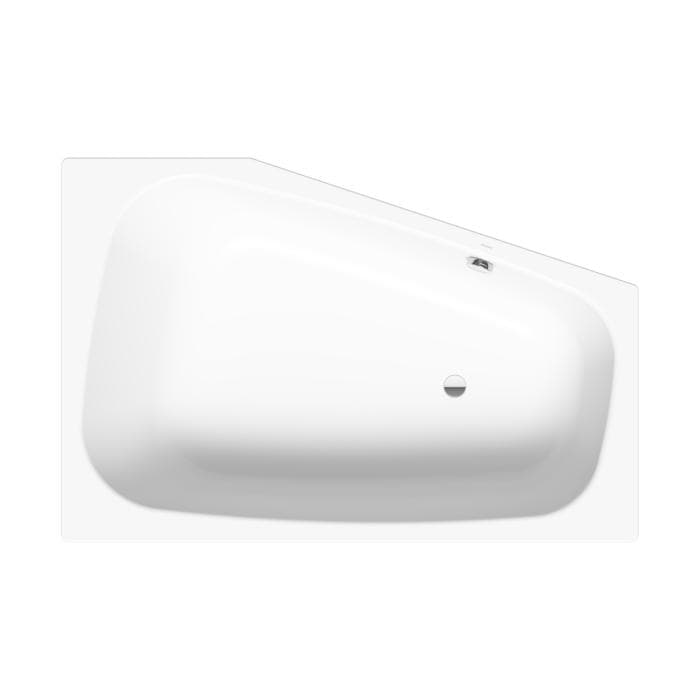 Kaldewei Plaza Duo 192 Badewanne 180x120/80x43 cm Weiss Perl-Effekt
