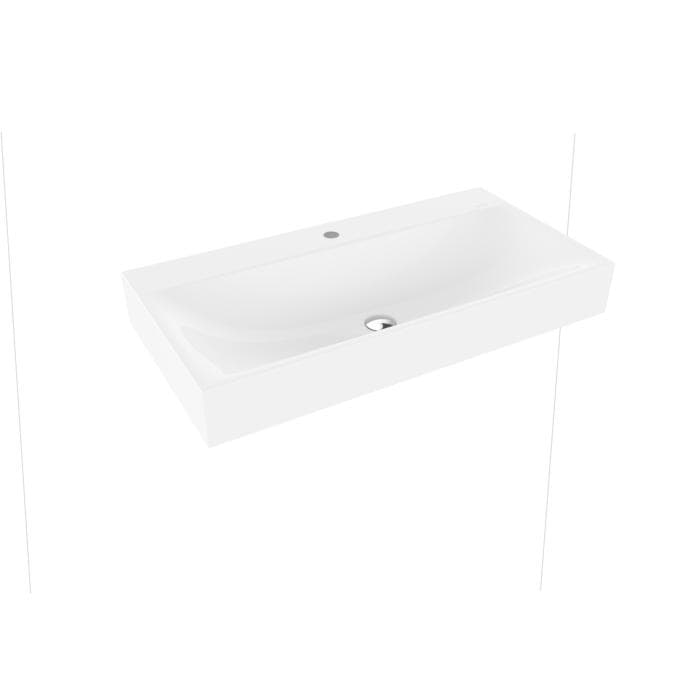 Kaldewei Silenio Wand-Waschtisch 904406303001 Weiß Perl-Effekt