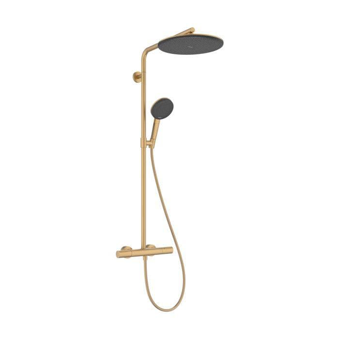 Hansgrohe Raindance Alive Q 210/340 2jet Duschsystem 24593140 EcoSmart mit ShowerSelect Comfort, 7,6 l/min, Brushed Bronze