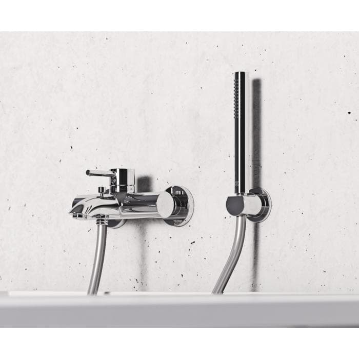 Kludi Bozz Wannenarmatur 386910576 Aufputz Chrom