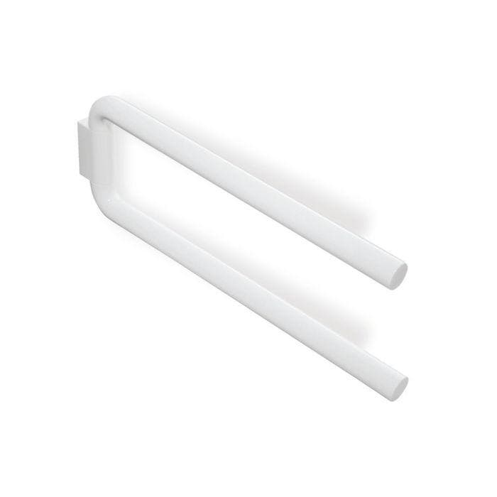 HEWI Handtuchhalter 477 445x160mm, 2-tlg., tiefschwarz